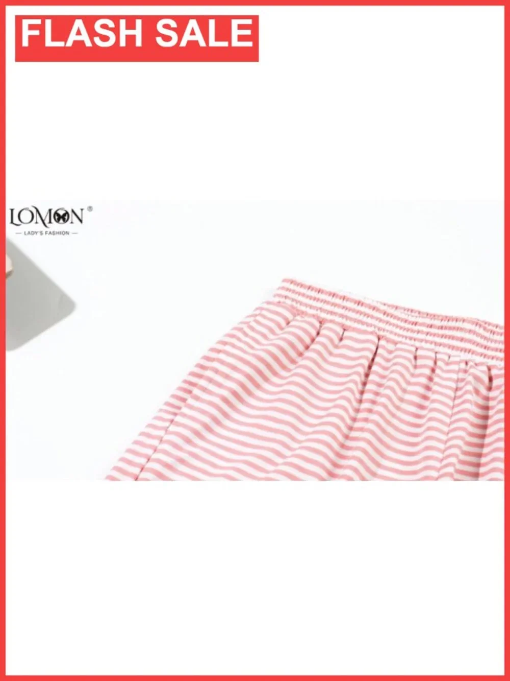 3/4 Sleeve Pajama Set with Elastic Waist Pocket Shorts